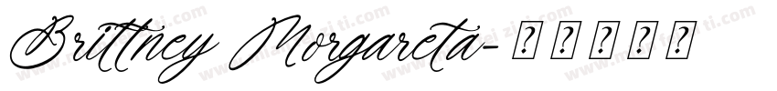 Brittney Morgareta字体转换
